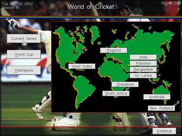 Michael Vaughan's Championship Cricket Manager - Screenshot - Gameplay Image