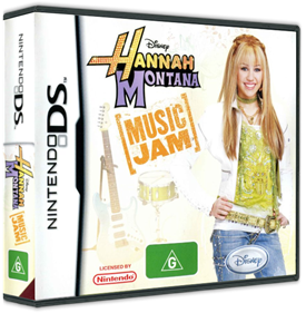 Hannah Montana: Music Jam - Box - 3D Image