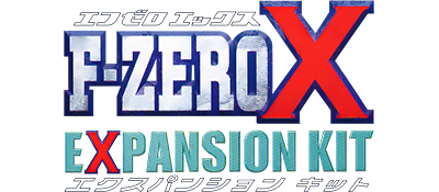 F-Zero X Expansion Kit - Clear Logo Image