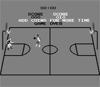 Atari Basketball - Screenshot - Game Over Image
