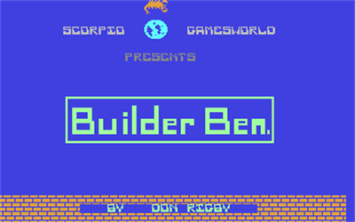 Builder Ben - Screenshot - Game Title Image