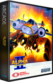 Alpha Mission II - Box - 3D Image