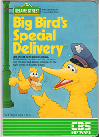 Sesame Street: Big Bird's Special Delivery - Box - Front Image