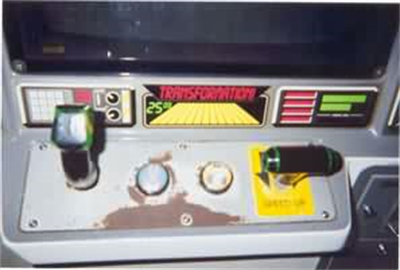 SegaSonic Cosmo Fighter - Arcade - Control Panel Image