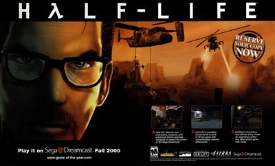 Half-Life - Advertisement Flyer - Front Image