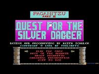 Paganitzu Part 2: The Silver Dagger