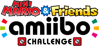 Mini Mario & Friends: amiibo Challenge - Clear Logo Image