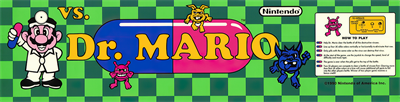Vs. Dr. Mario - Arcade - Marquee Image