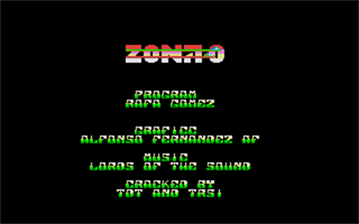 Zona 0 - Screenshot - Game Title Image