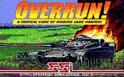 Overrun! - Screenshot - Game Title Image