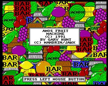 AMOS Fruit Machine - Screenshot - Game Title Image