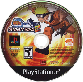 Naruto: Ultimate Ninja 2 - Disc Image