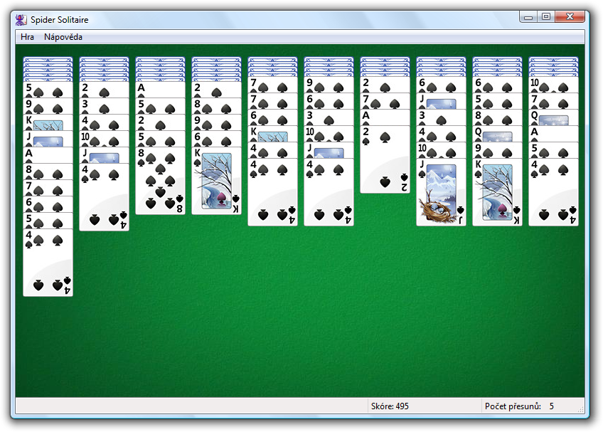 microsoft spider solitaire levels