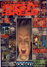Clive Barker's Night Breed: The Action Game - Advertisement Flyer - Front