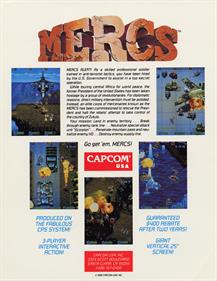 Mercs - Advertisement Flyer - Back Image