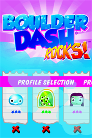 Boulder Dash: Rocks! - Screenshot - Game Select Image