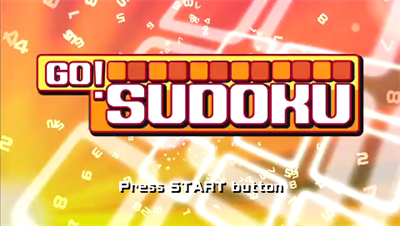 Go! Sudoku - Screenshot - Game Title Image