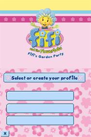 Fifi and the Flowertots: Fifi's Garden Party - Screenshot - Game Title Image