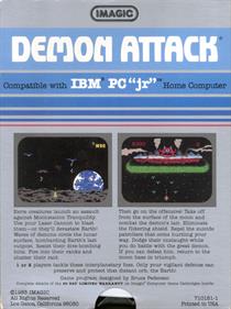 Demon Attack - Box - Back Image