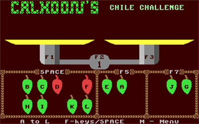 Calhoon's Chile Challenge - Screenshot - Gameplay Image