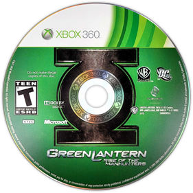 Green Lantern: Rise of the Manhunters - Disc Image