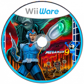 Mega Man 9 - Fanart - Disc Image