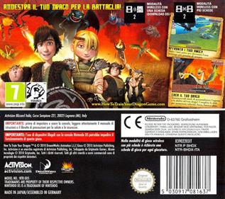 How to Train Your Dragon - Box - Back Image