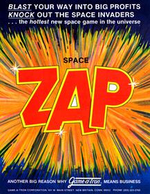 Space Zap - Advertisement Flyer - Front Image