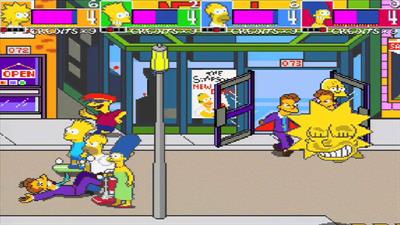 The Simpsons Arcade Game - Screenshot - Gameplay Image