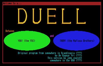 Duell (John Everett) - Screenshot - Game Title Image