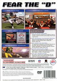 Madden NFL 2005 - Box - Back Image