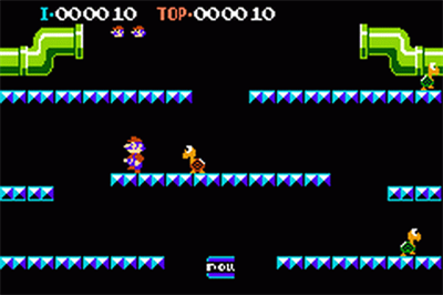 Famicom Mini 11: Mario Bros. - Screenshot - Gameplay Image