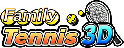 Family Tennis 3D - Clear Logo Image