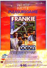 Frankie Goes to Hollywood - Advertisement Flyer - Front Image