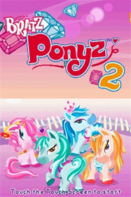 Bratz Ponyz 2 - Screenshot - Game Title Image