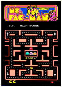 Ms. Pac-Man - Fanart - Box - Front Image