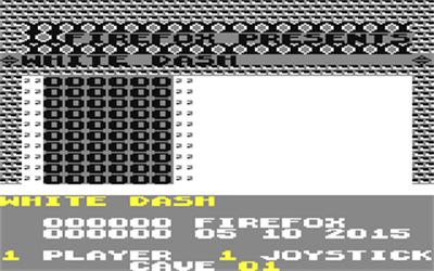 000 White Dash - Screenshot - Gameplay Image