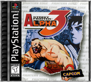 Street Fighter Alpha 3 - Box - Front - Reconstructed Image