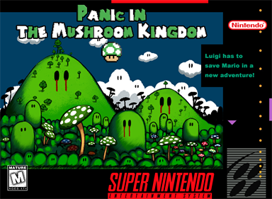 Panic in the Mushroom Kingdom - Box - Front Image