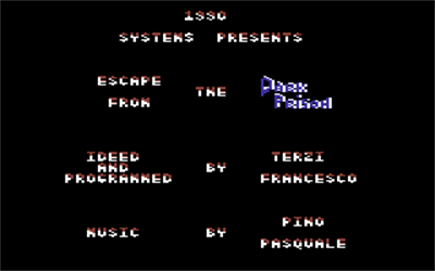 Escape from the Dark Prison - Screenshot - Game Title Image