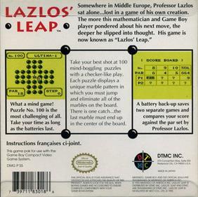 Lazlos' Leap - Box - Back Image