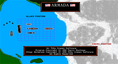 Armada (1992) - Screenshot - Game Title Image