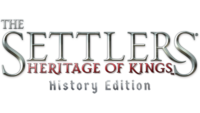The Settlers: Heritage of Kings: History Edition - Clear Logo Image