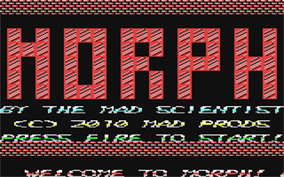 Morph 64 - Screenshot - Game Title Image