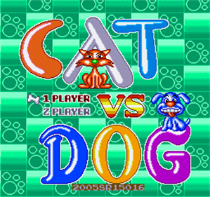 Cat vs Dog - Screenshot - Game Title Image