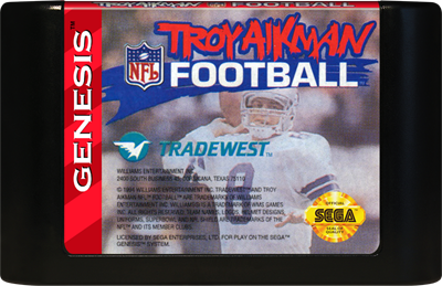Troy Aikman NFL Football - Cart - Front Image