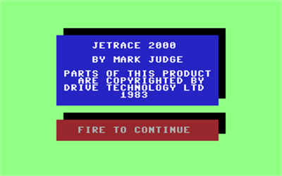 Jetrace 2000 - Screenshot - Game Title Image