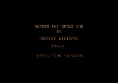 Across the Space One - Screenshot - Game Title Image