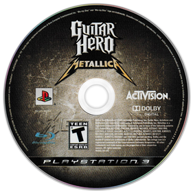 Guitar Hero: Metallica - Disc Image