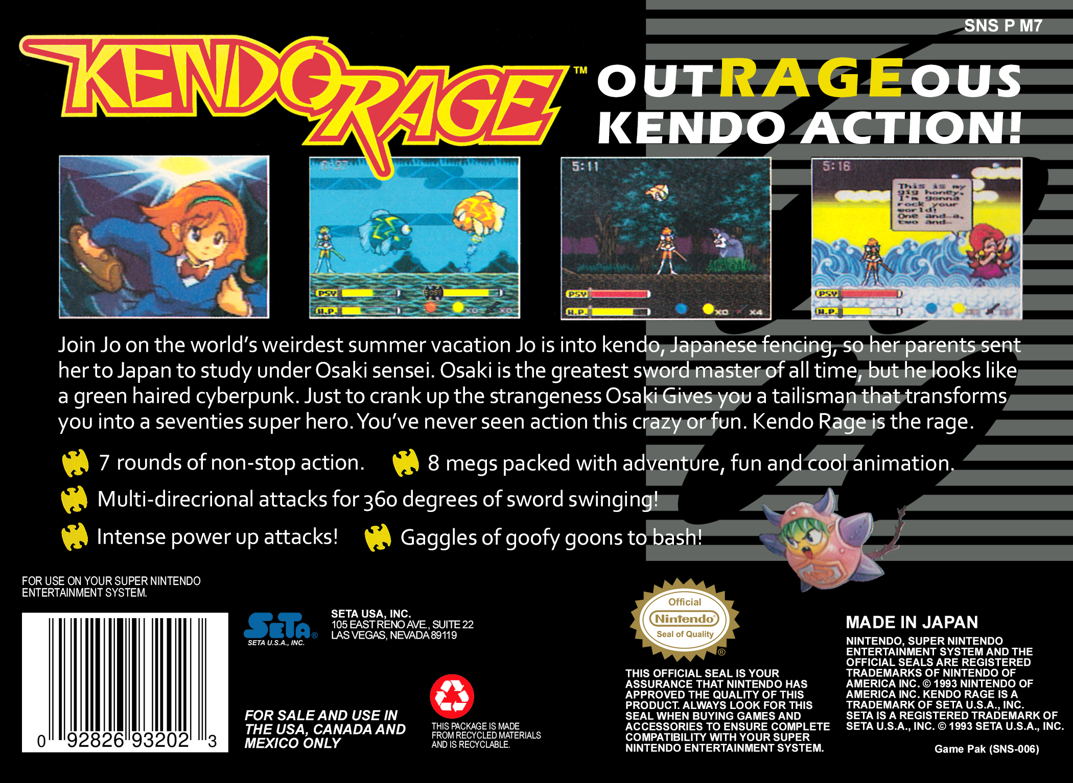 Kendo Rage Details - LaunchBox Games Database